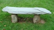 Custom Stone Bench