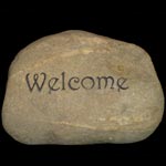 Welcome stones